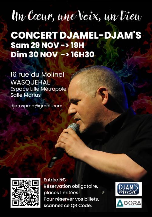 Concert Djanel Djams Lille 2025
